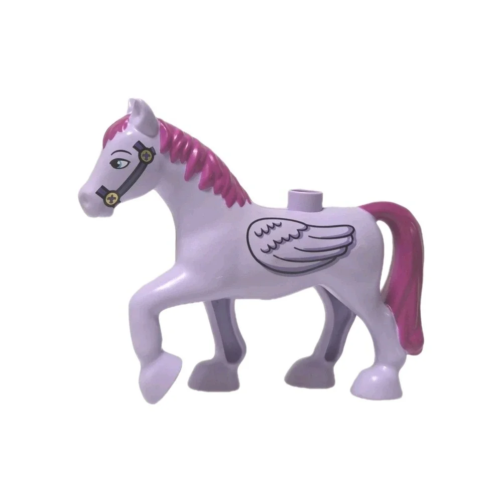 LEGO Duplo Minimus Great Flying Horse Pony Purple Pegasus Sofia The First Animal